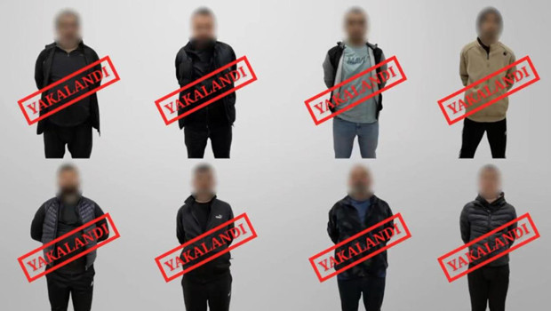 Kırmızı bültenle ve ulusal seviyede aranan 8 suçlu Türkiye'ye getirildi