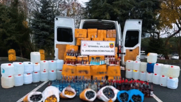 17 ilde sahte içki operasyonu: 66 şüpheli hakkında adli işlem yapıldı