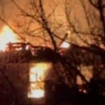 Çankırı'da korkutan yangın! Köyde çıkan yangında iki ev küle döndü