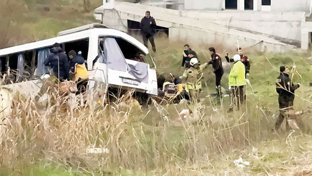 Pazar dönüşü facia