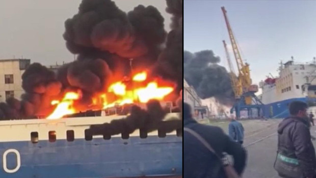 Ukrayna'da Türk gemisine saldırı... Dışişleri'nden açıklama geldi