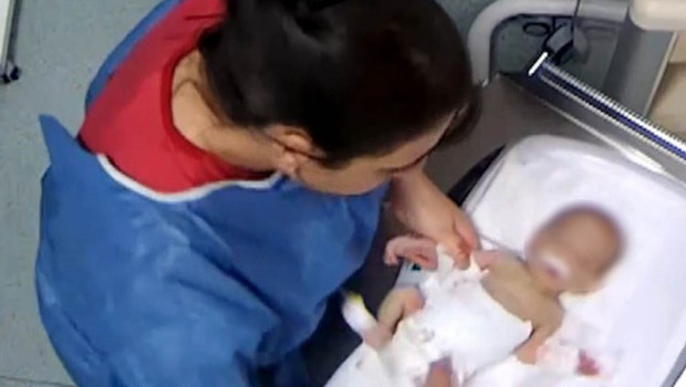 Bebeği darbeden hemşireden "Pes" dedirten savunma