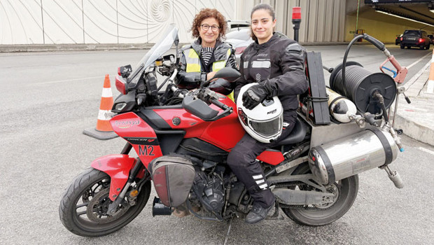 Denizin altında devriye Yasemin