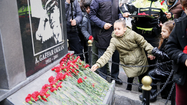 Gaffar Okkan ve beş silah arkadaşı için tören