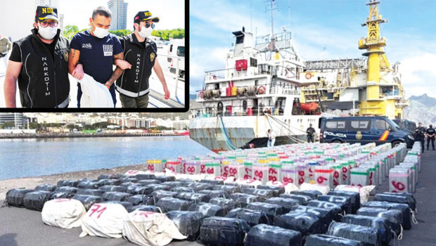 Kokain gemisi soruşturmasında 10 tutuklama