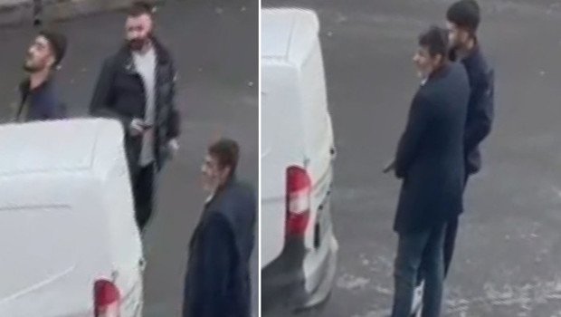 Sokak ortasında birbirlerine silah çektiler! Enişte ve kayınbirader gözaltında