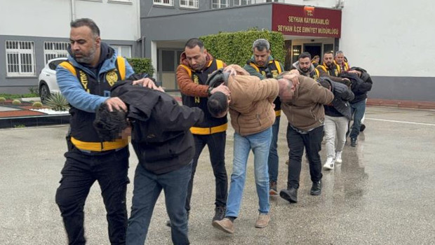 Adana'da dublörlerle 10 milyonluk vurgun: 12 kişi tutuklandı