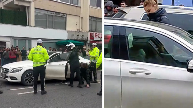 Görüntüler sosyal medyada gündem olmuştu: Bebek'teki kadın hastaneye yatırıldı