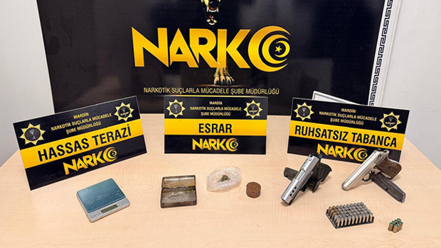 Mardin'de uyuşturucu operasyon: 2 şüpheli yakalandı