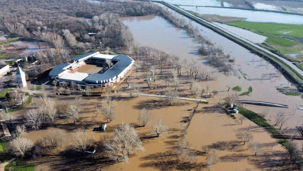 Tunca Nehri'nde debi yükseldi! 'Kırmızı alarm' verildi
