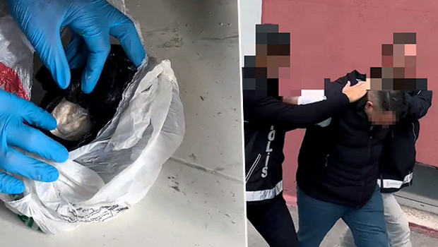 Adana'da 'torbacı' operasyonu: 2 tutuklama