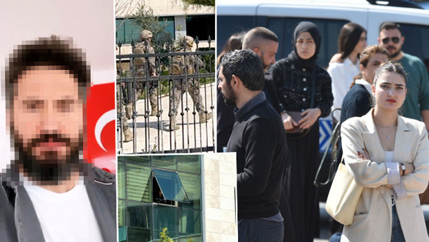 Antalya'da Kepez Kaymakamlık binasında silah sesi duyuldu: 4.5 saatte ikna edildi! Ateş ettiği anlar kamerada