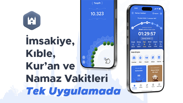 İmsakiye, namaz vakitleri, ezan bildirimleri, 'Kıble ve Kur'an' özelliğiyle tek uygulamada | Hayatınızın yeni asistanı Hürriyet Super App her anınızda yanınızda