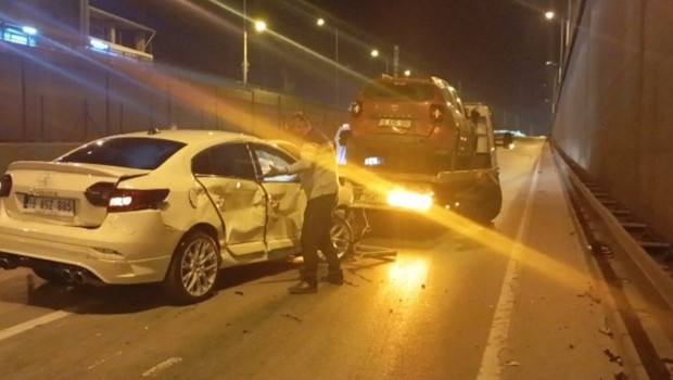 Bursa'da zincirleme kaza: 6 yaralı