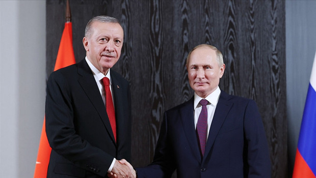 Cumhurbaşkanı Erdoğan, Rusya Devlet Başkanı Putin ile görüştü